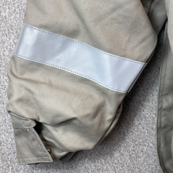 Northern Gravity gear welding jacket FR 2112 HRC3 bomber style gray reflective - Picture 7 of 13